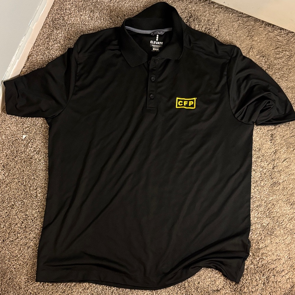 Black CFP polo